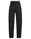 Iro Woman Pants Black Size 4 Cotton