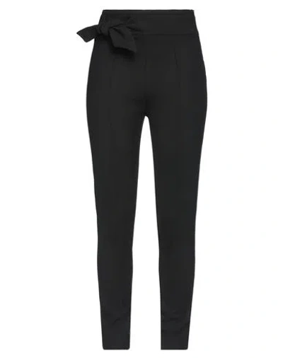Iro Woman Pants Black Size 8 Polyester, Virgin Wool, Elastane