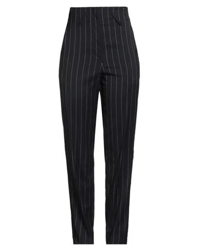 Iro Woman Pants Midnight Blue Size 10 Wool, Viscose, Elastane
