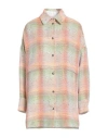 Iro Woman Shirt Orange Size 6 Cotton, Polyester, Cupro, Polyamide, Polyacrylic In Multi