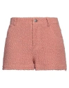 Iro Woman Shorts & Bermuda Shorts Antique Rose Size 8 Cotton, Polyamide In Pink