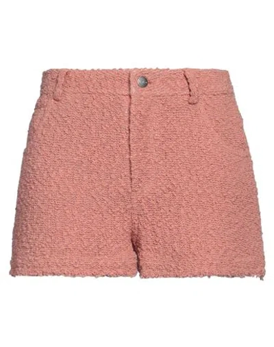 Iro Woman Shorts & Bermuda Shorts Antique Rose Size 8 Cotton, Polyamide In Pink