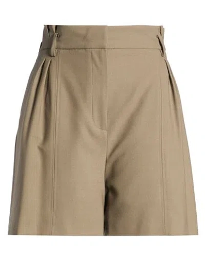 Iro Woman Shorts & Bermuda Shorts Khaki Size 8 Polyester, Wool, Elastane In Brown