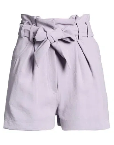 Iro Woman Shorts & Bermuda Shorts Lilac Size 4 Polyester In Purple
