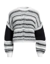 Iro Woman Sweater Black Size M Cotton, Polyamide, Acrylic In Black
