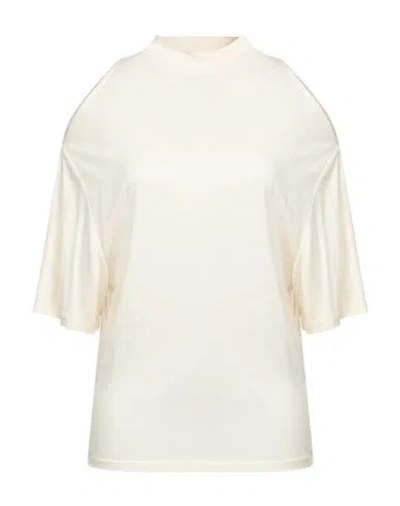 Iro Woman T-shirt Ivory Size L Viscose, Polyamide, Cashmere In White