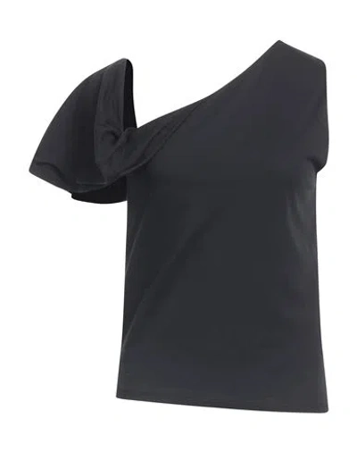 Iro Woman Top Black Size L Cotton