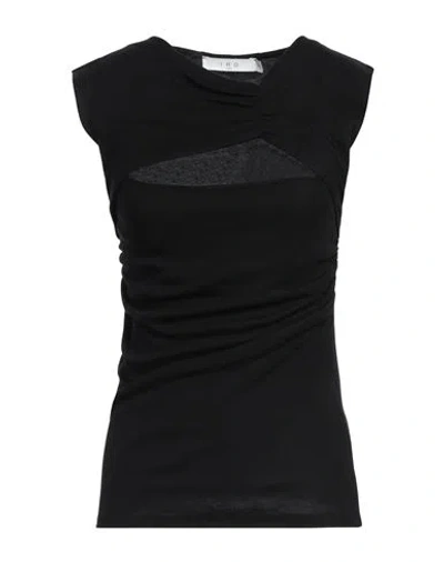 Iro Woman Top Black Size S Viscose