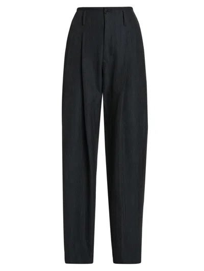 Iro Women's Barissa Pleated Trousers In Black