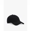 Iro Greb Brand-embroidered Cotton-canvas Baseball Cap In Bla01