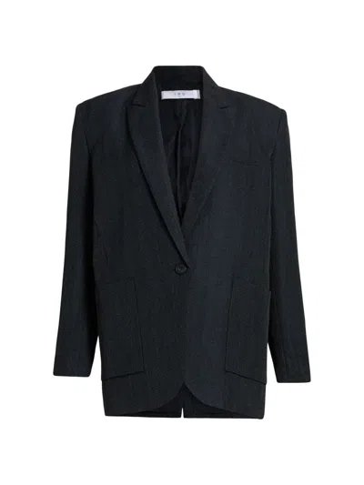 Iro Women's Bonna Herringbone Jacket In Black