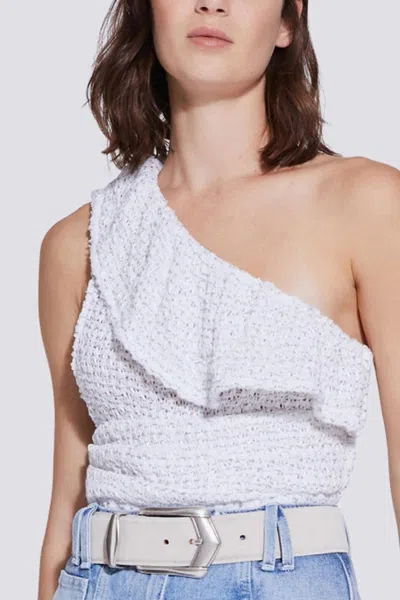 Iro Women's Charbie Top In White In Multi