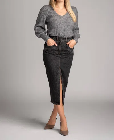 Iro Women's Clarysse Skirt In Black Stone In Multi