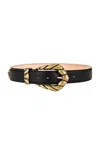 Iro Embella Buckle-fastening Belt In Black