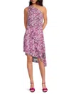 Iro Women's Nahia One-shoulder Printed Asymmetric Dress