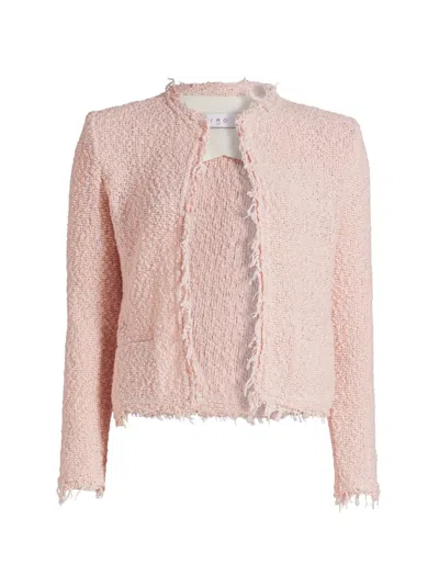 Iro Women's Shavani Fringe Jacket In Pink