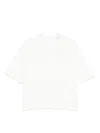 Iro Frayed-edge Tweed T-shirt In White