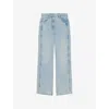 Iro Womens  Sirius Wide-leg Denim Jeans