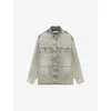 Iro Long-sleeved Denim Shirt In Gry08