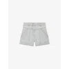 Iro Womens Hippolie High-waist Denim Shorts Gry02 In Gry02