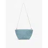 Iro Womens Neobeldnwo Braided Denim Cross-body Bag Blv39 In Blv39