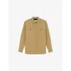 Iro Womens Nolani Oversized-fit Cotton And Linen-blend Shirt Kak01 In Kak01