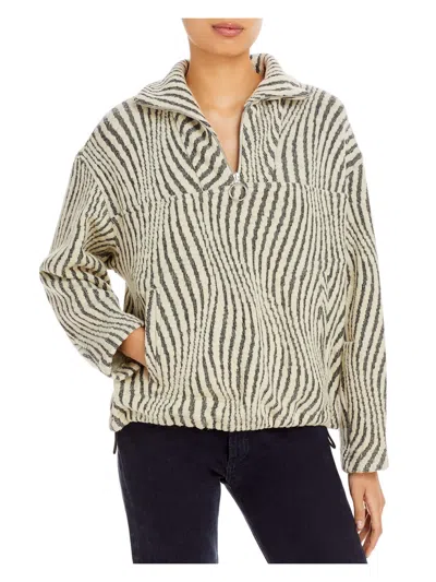 Iro Womens Wool Knit Anorak Jacket In Grey