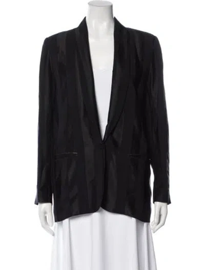 Pre-owned Iro Wool Blazer In Black