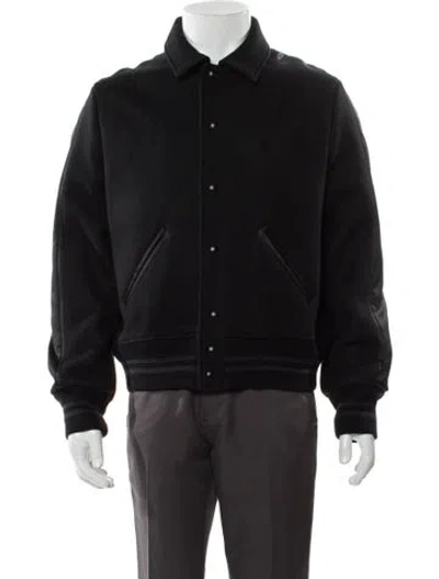 Pre-owned Iro Wool Bomber Jacket W/ Tags In Black