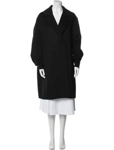 Pre-owned Iro Wool Coat In Black