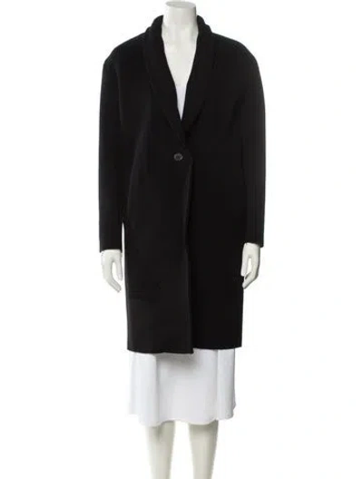 Pre-owned Iro Wool Coat In Black