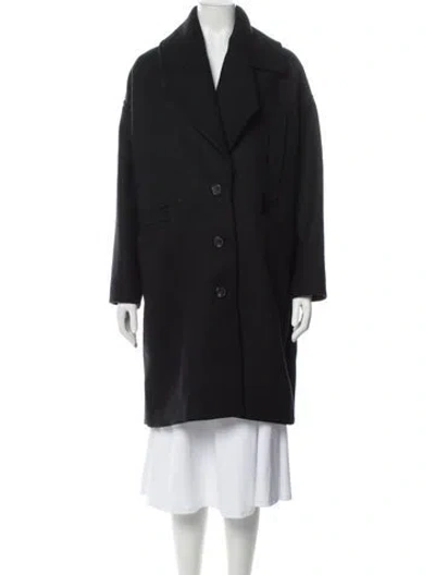 Pre-owned Iro Wool Coat In Gray