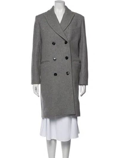 Pre-owned Iro Wool Coat In Gray