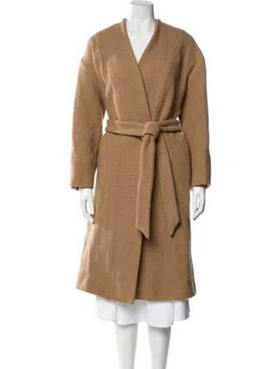 Pre-owned Iro Wool Coat In Neutral