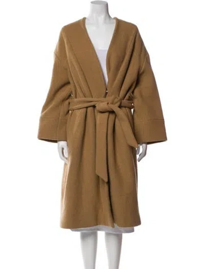 Pre-owned Iro Wool Coat In Neutral