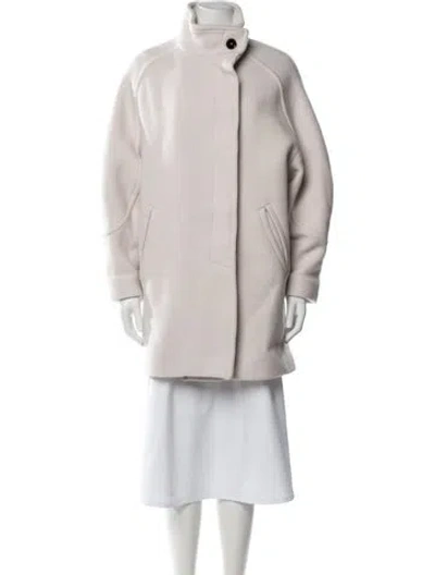 Pre-owned Iro Wool Coat In Neutrals