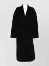 Iro Wool Coat With Belted Waist And Shawl Collar