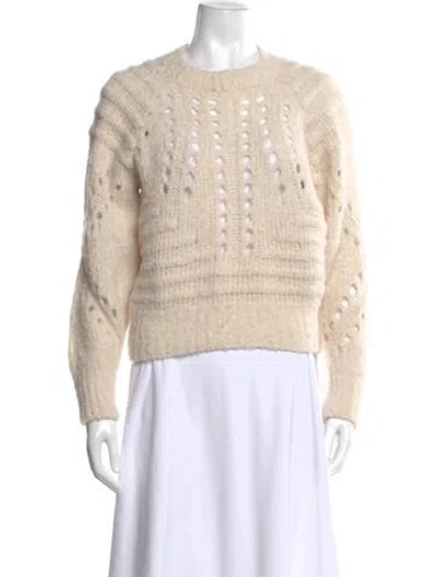 Pre-owned Iro Wool Crew Neck Sweater In Neutral