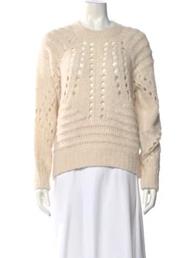 Pre-owned Iro Wool Crew Neck Sweater In Neutral