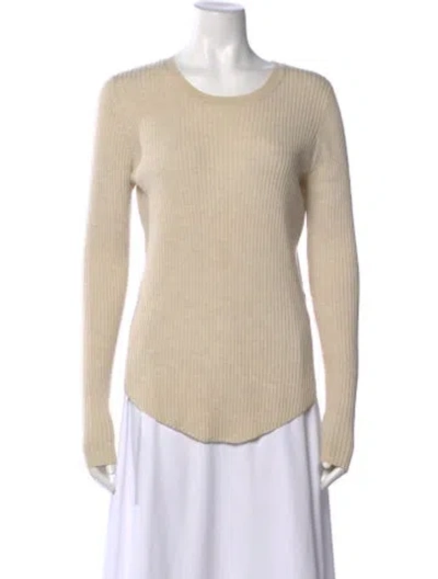 Pre-owned Iro Wool Crew Neck Sweater In Neutral