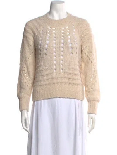 Pre-owned Iro Wool Crew Neck Sweater In Neutral