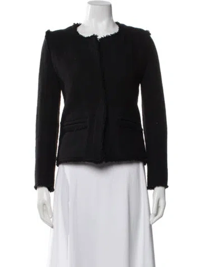 Pre-owned Iro Wool Evening Jacket In Black