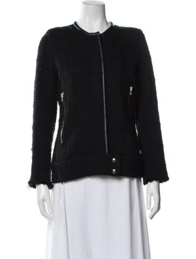 Pre-owned Iro Wool Evening Jacket In Black