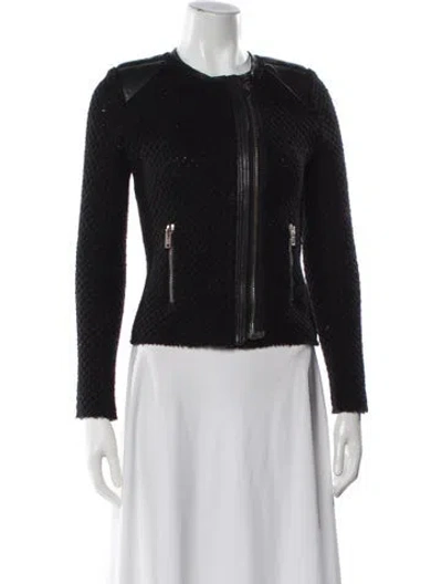Pre-owned Iro Wool Evening Jacket In Black