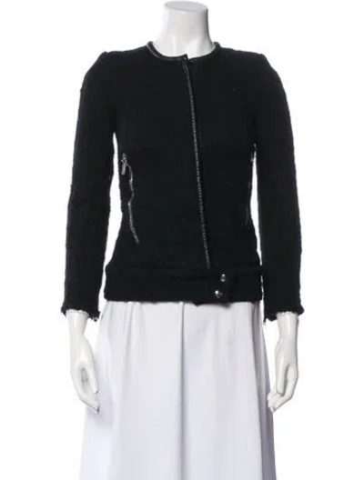 Pre-owned Iro Wool Jacket In Black