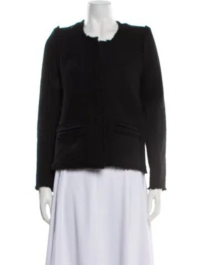 Pre-owned Iro Wool Jacket In Black