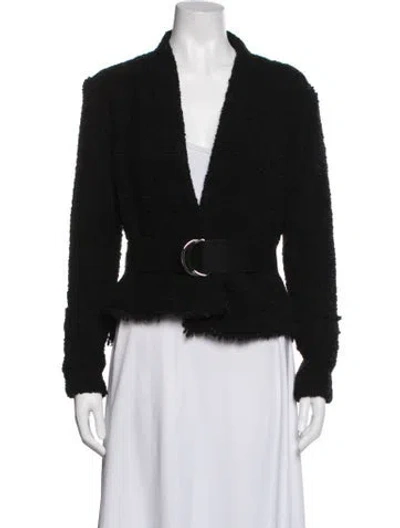 Pre-owned Iro Wool Jacket In Black