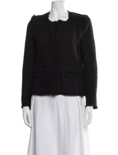 Pre-owned Iro Wool Jacket In Black