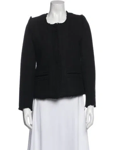 Pre-owned Iro Wool Jacket In Blue