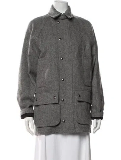 Pre-owned Iro Wool Jacket In Grey